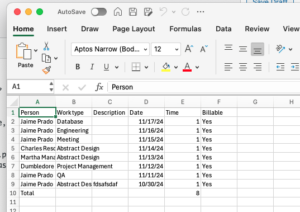 How can I export time from a single task to Excel? | Intervals Help ...